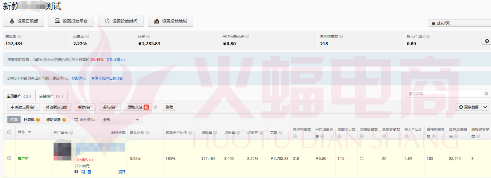 武汉火蝠直通车托管服务公司怎么样